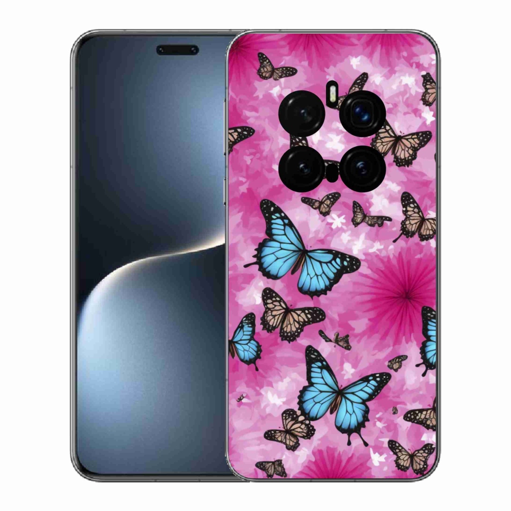 Zselés borítás mmCase a Honor Magic 7 Pro 5G készülékhez - pillangókert