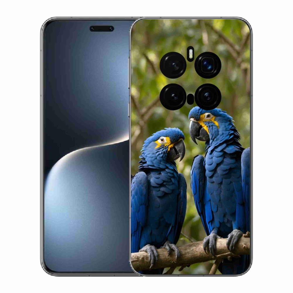 mmCase gél tok az Honor Magic 7 Pro 5G-hez – papagáj-duó