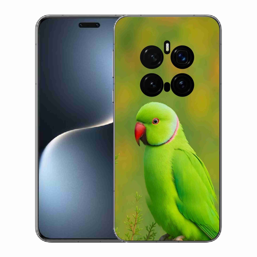 Zselés borítás mmCase a Honor Magic 7 Pro 5G készülékhez - papagáj alexander 2