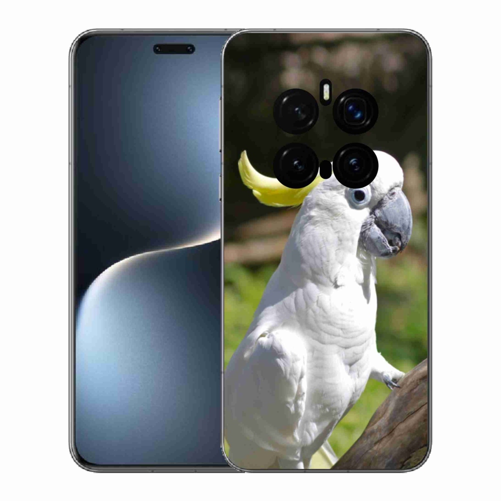 Gél borítás mmCase a Honor Magic 7 Pro 5G készülékhez - papagáj kakadu 2