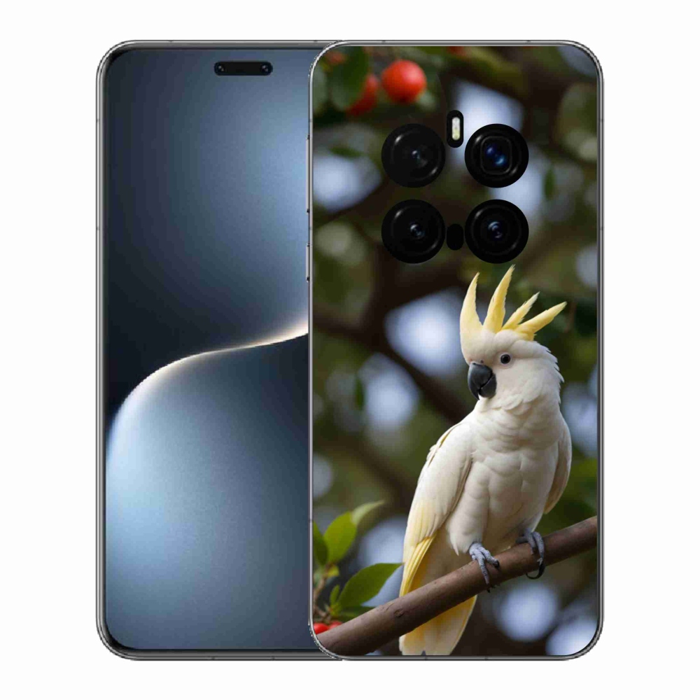 mmCase gél tok az Honor Magic 7 Pro 5G-hez – kakadu papagáj 3
