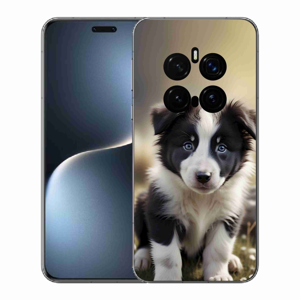 mmCase gél tok az Honor Magic 7 Pro 5G-hez – aranyos border collie