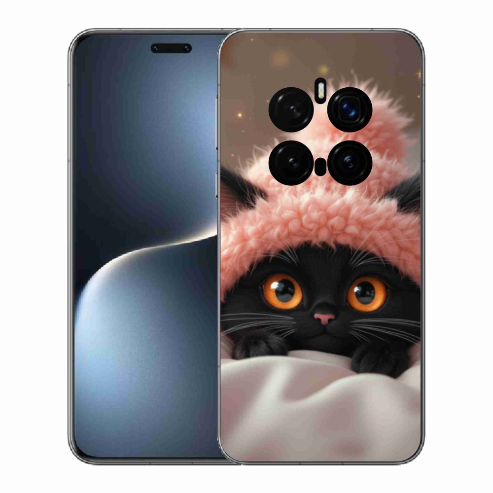 Gél borítás mmCase a Honor Magic 7 Pro 5G számára - aranyos cica 7