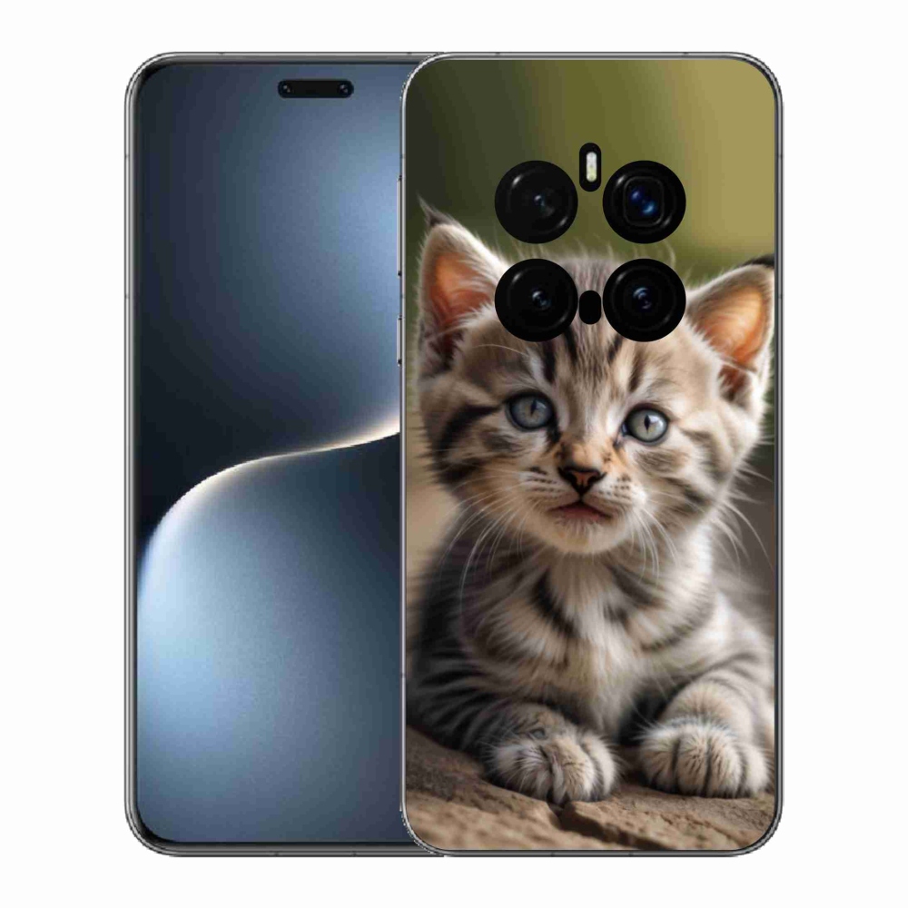 Gél borítás mmCase a Honor Magic 7 Pro 5G számára - aranyos cica 9