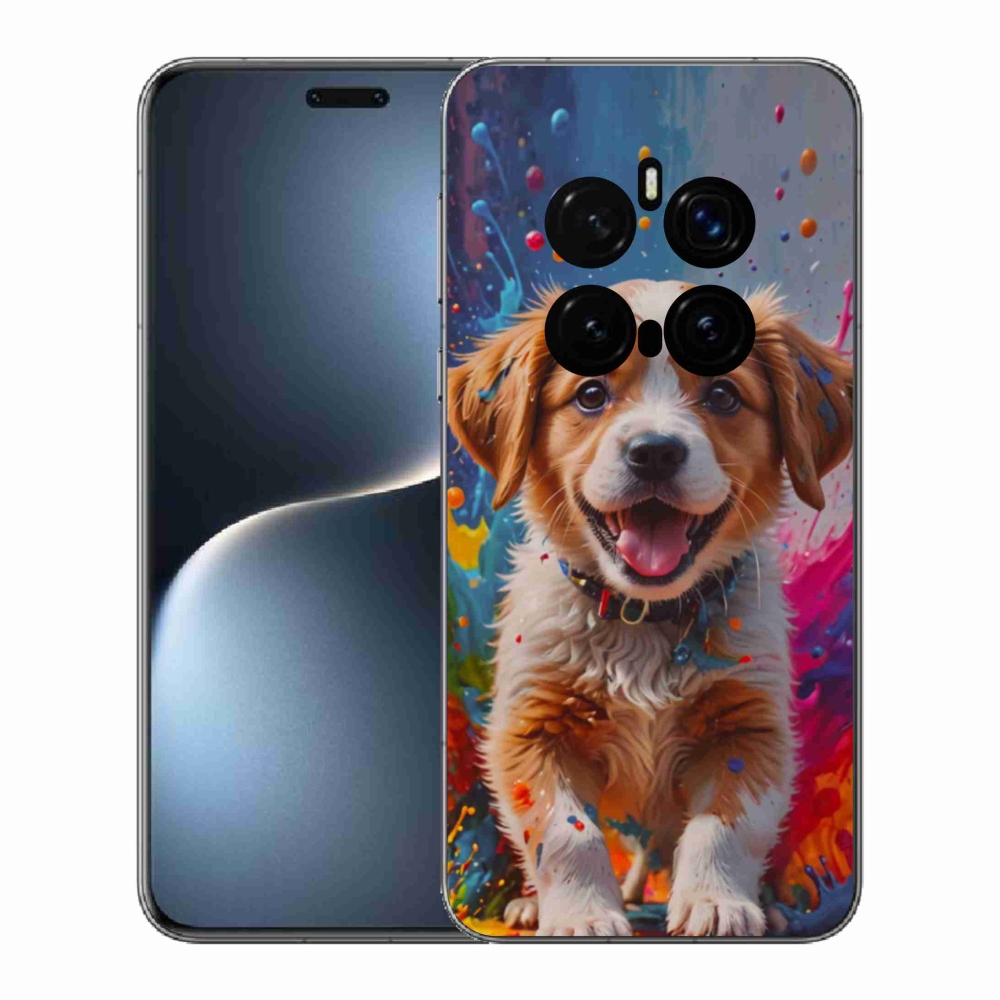 Gél borítás mmCase a Honor Magic 7 Pro 5G számára - aranyos kiskutya 3