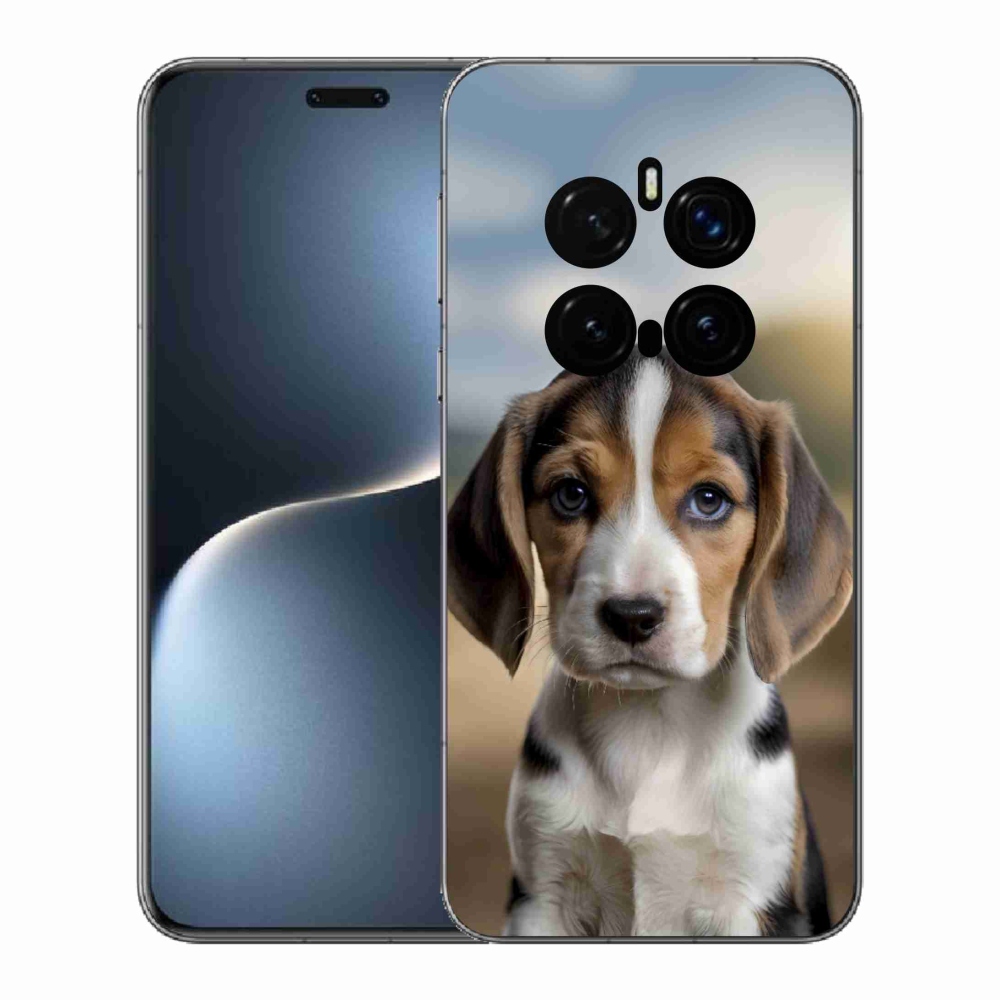 mmCase gél tok az Honor Magic 7 Pro 5G-hez – aranyos beagle