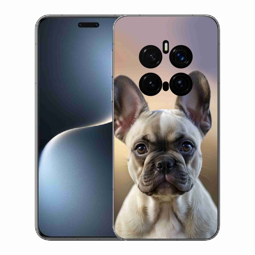 mmCase gél tok az Honor Magic 7 Pro 5G-hez – aranyos francia buldog