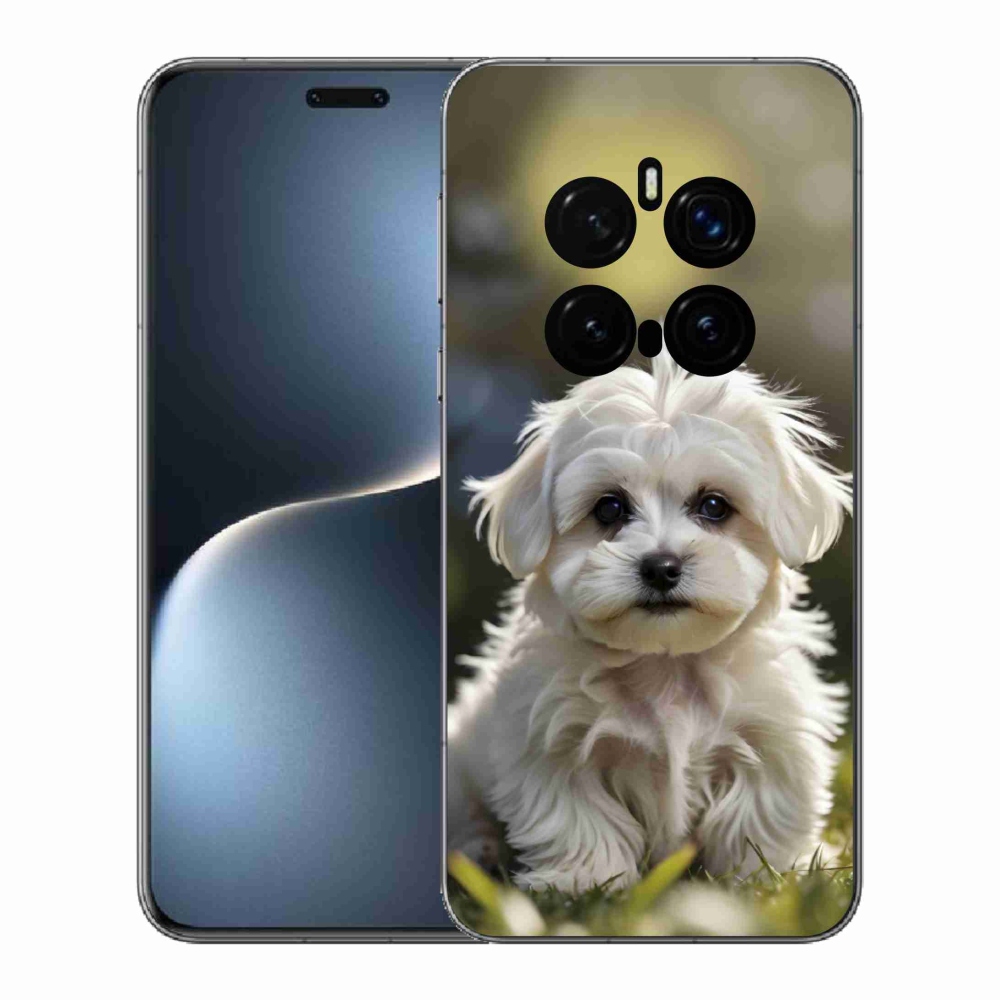mmCase gél tok az Honor Magic 7 Pro 5G-hez – aranyos máltai kutyus