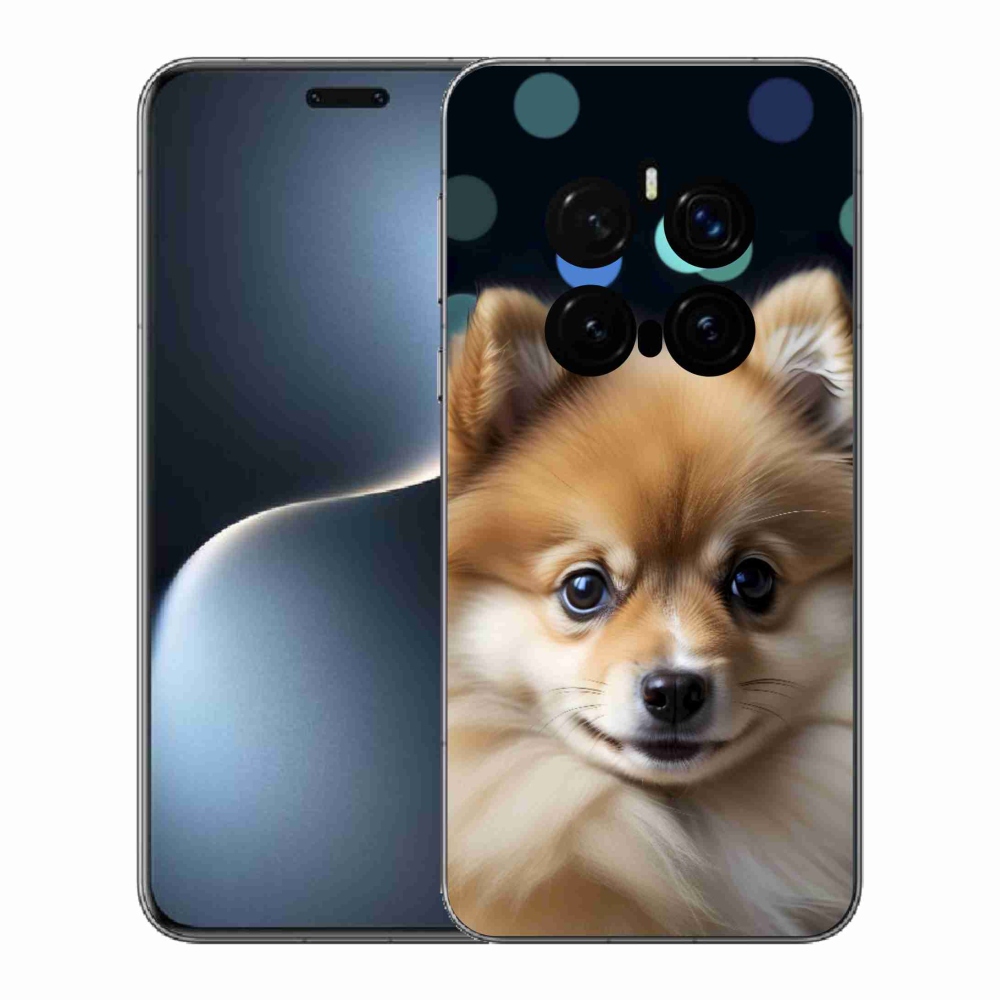 mmCase gél tok az Honor Magic 7 Pro 5G-hez – aranyos pomerániai kutyus