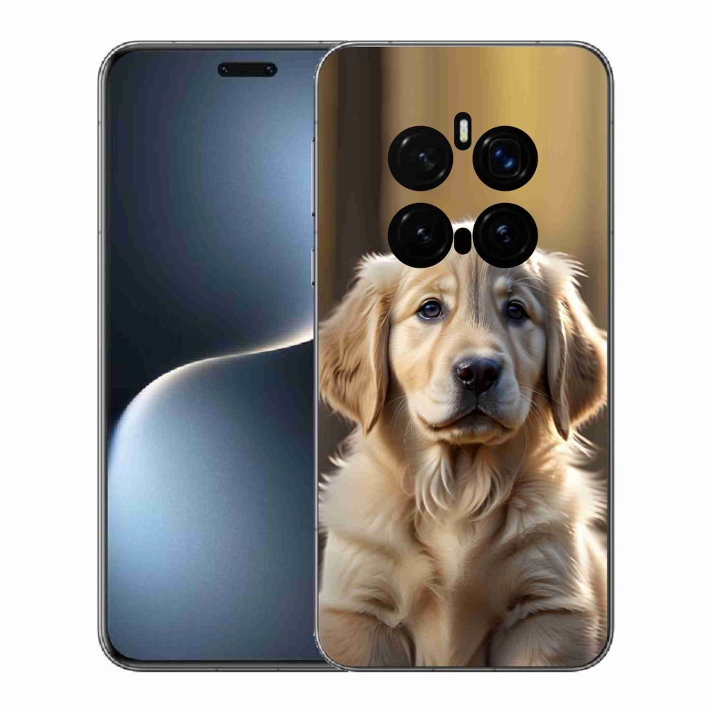 mmCase gél tok az Honor Magic 7 Pro 5G-hez – aranyos arany retriever