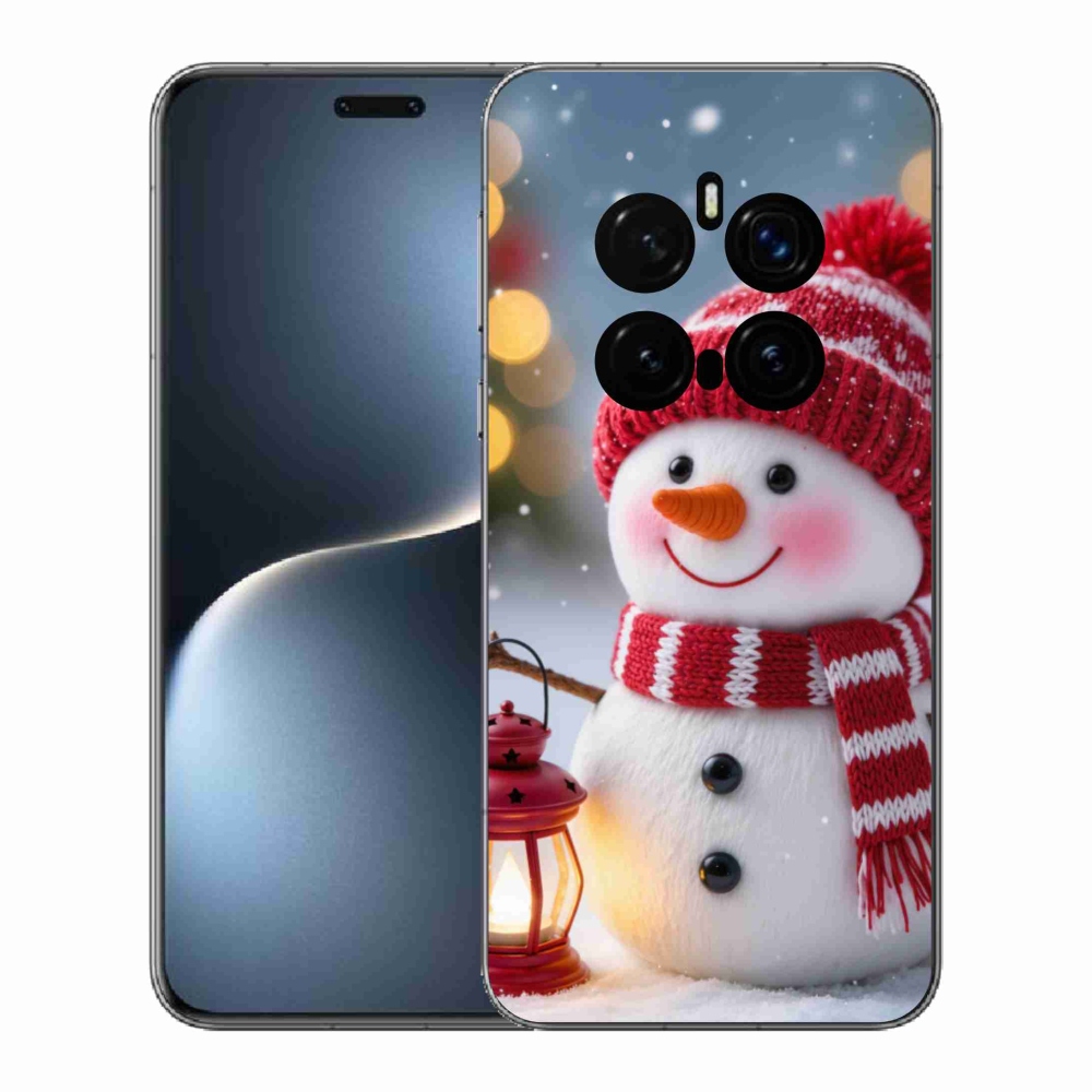 Gél borítás mmCase a Honor Magic 7 Pro 5G készülékhez - hóember 2