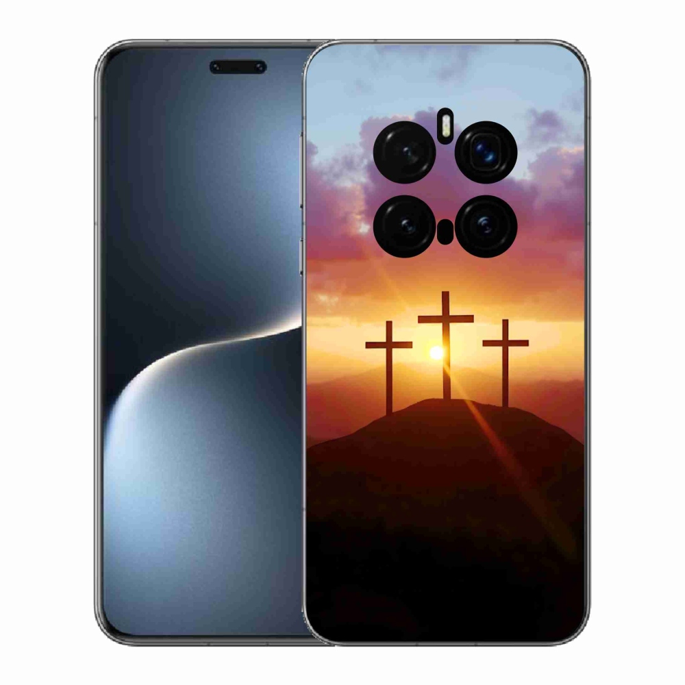 Zselés borítás mmCase a Honor Magic 7 Pro 5G számára - három kereszt