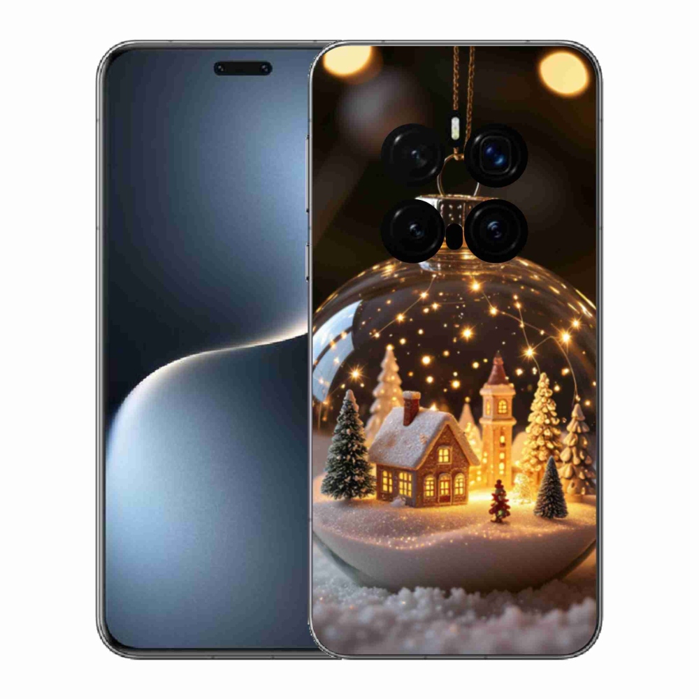Gél borítás mmCase a Honor Magic 7 Pro 5G számára - Karácsonyi gömb 3