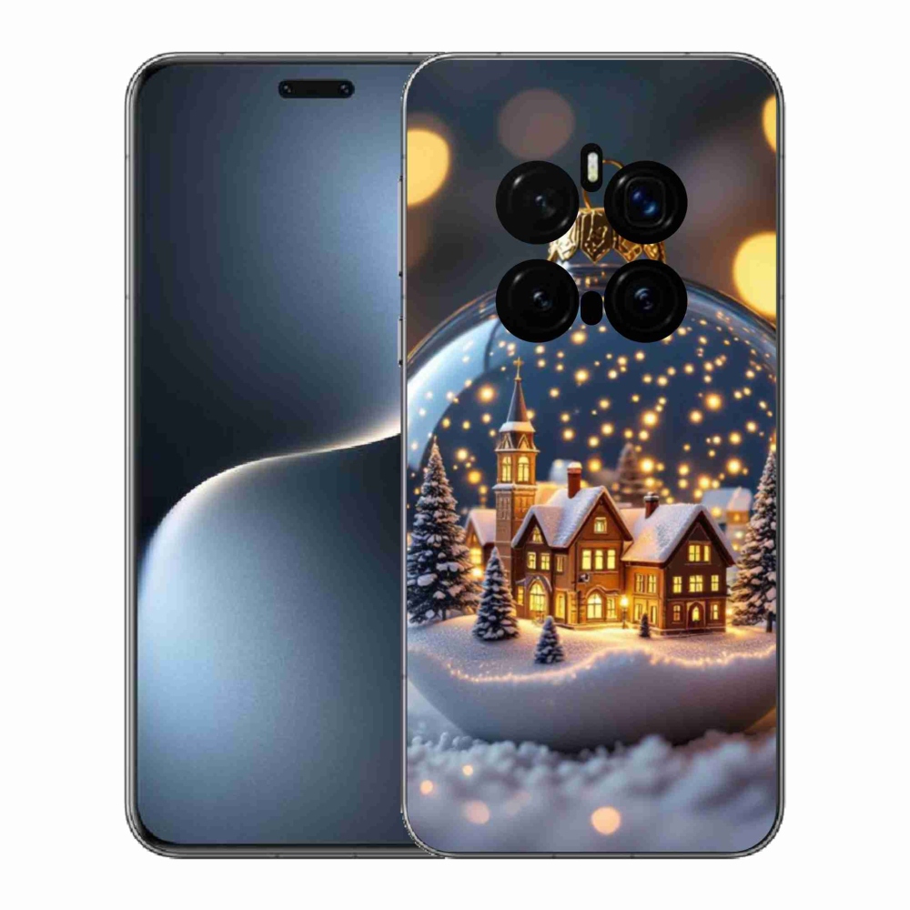 Gél borítás mmCase a Honor Magic 7 Pro 5G számára - karácsonyi golyók 4