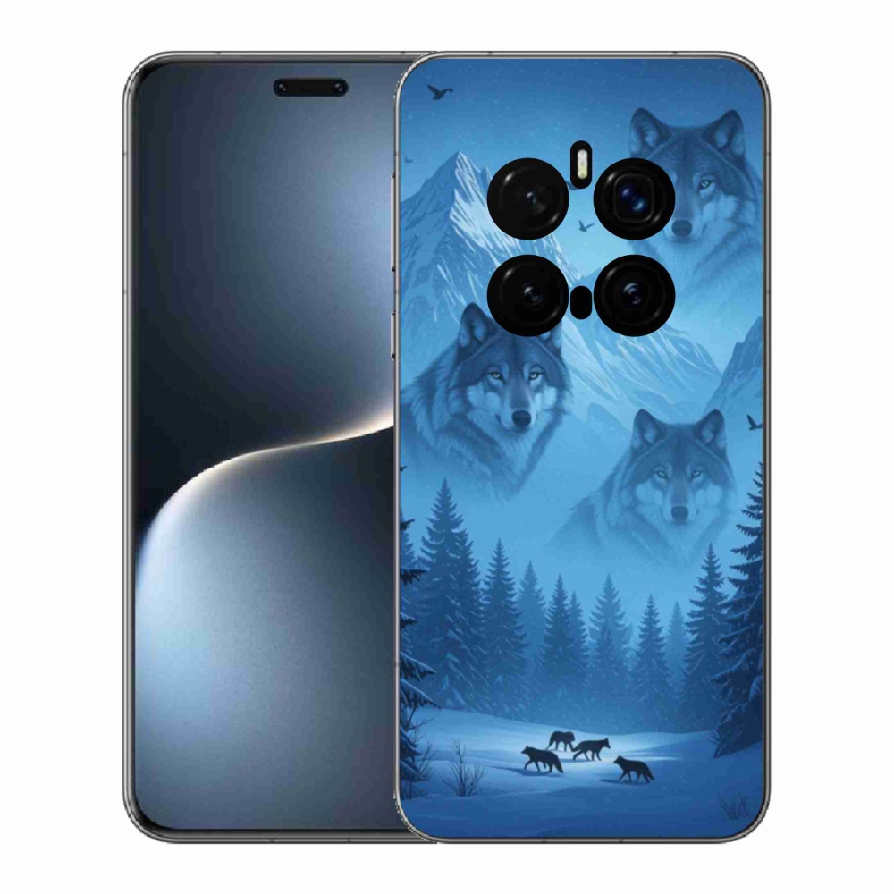Zselés borítás mmCase a Honor Magic 7 Pro 5G készülékhez - farkas csomag