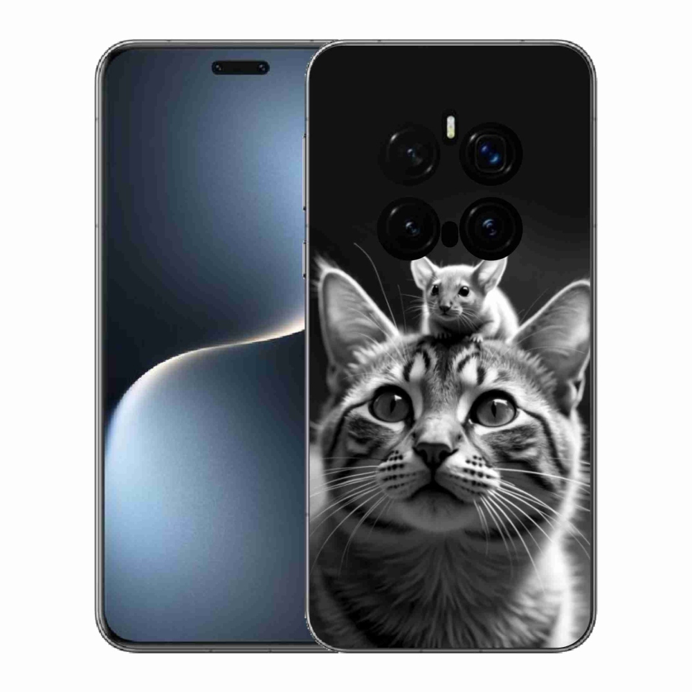 Gél borítás mmCase a Honor Magic 7 Pro 5G számára - állatbarátság 2