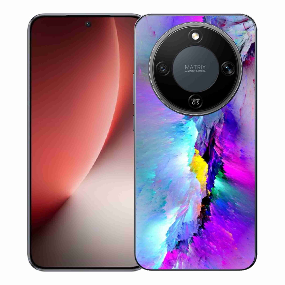 Zselés borítás mmCase a Honor Magic 8 Lite 5G számára - absztrakt