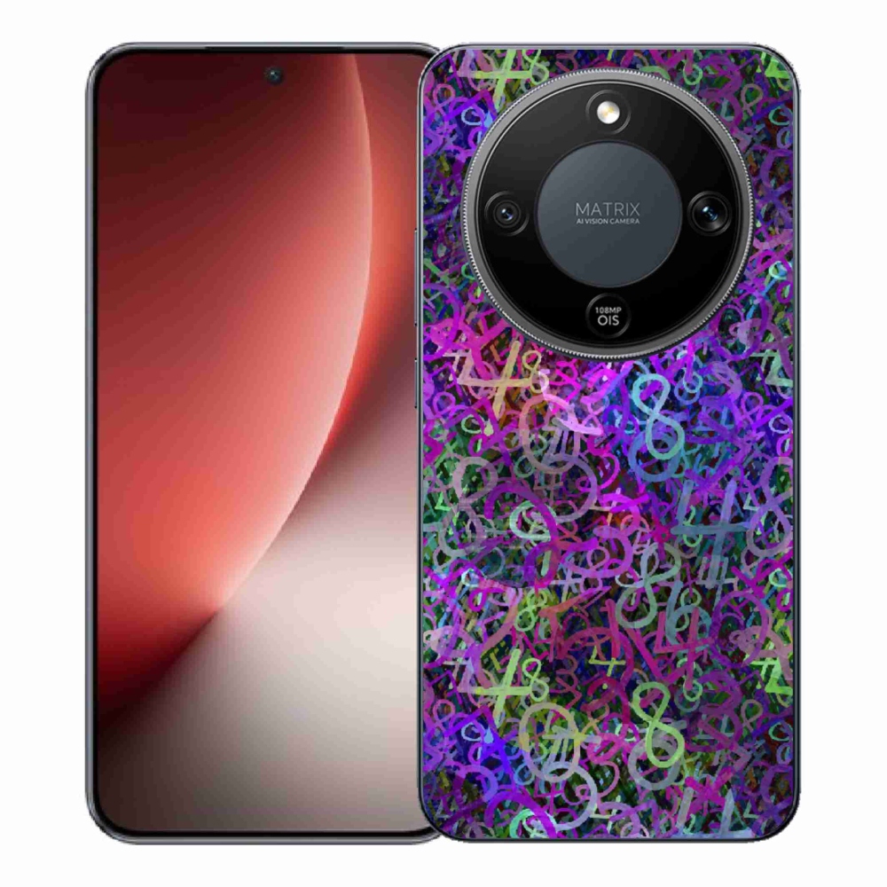 Zselés borítás mmCase a Honor Magic 8 Lite 5G számára - absztrakt motívum 25