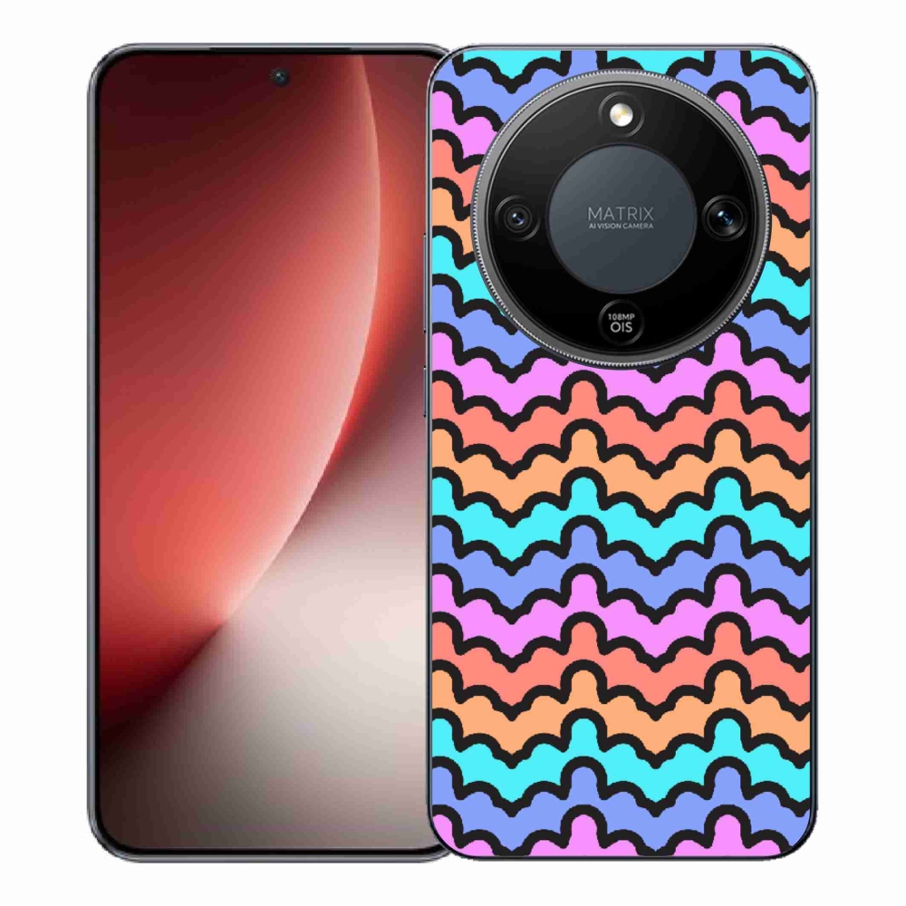 Zselés borítás mmCase a Honor Magic 8 Lite 5G számára - absztrakt motívum 30