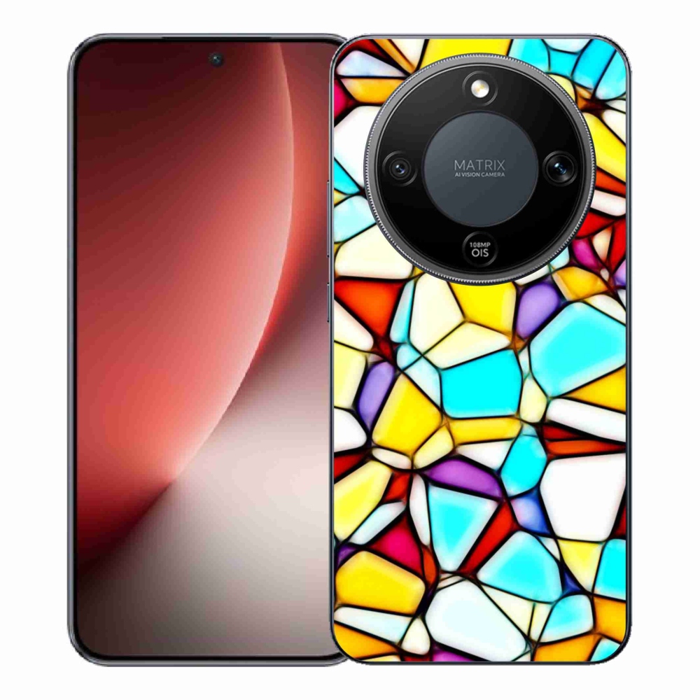 Zselés borítás mmCase a Honor Magic 8 Lite 5G számára - absztrakt motívum 40