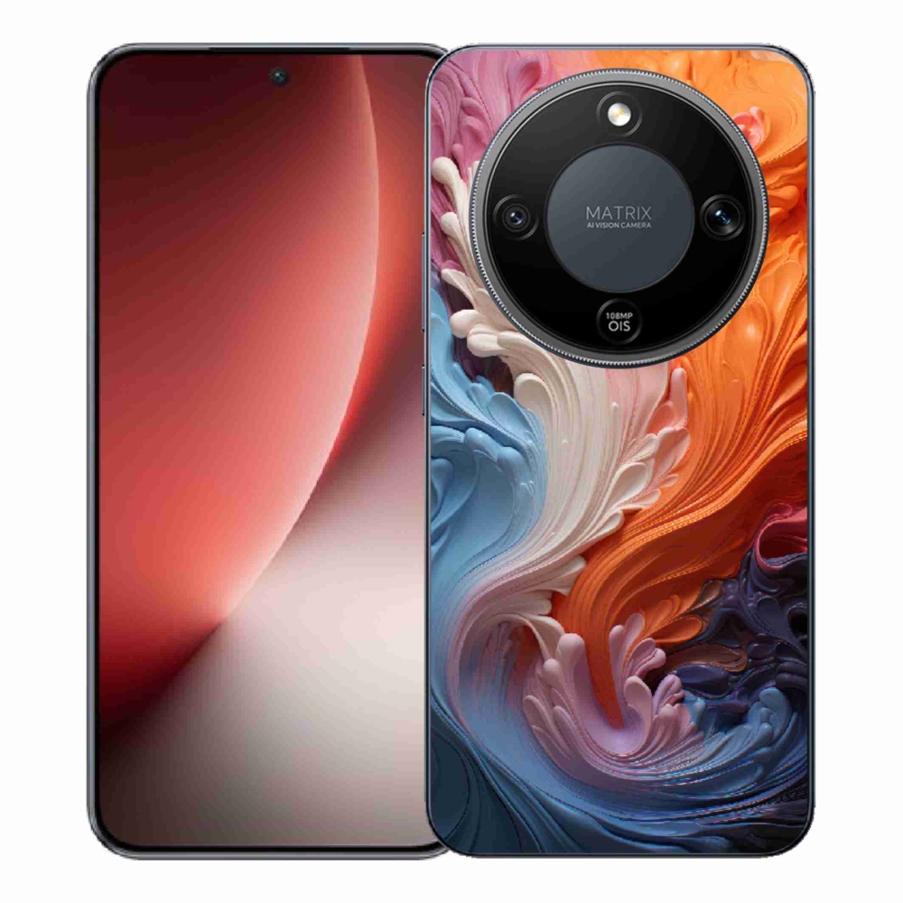 Gél borítás mmCase a Honor Magic 8 Lite 5G számára - absztrakt motívum 8