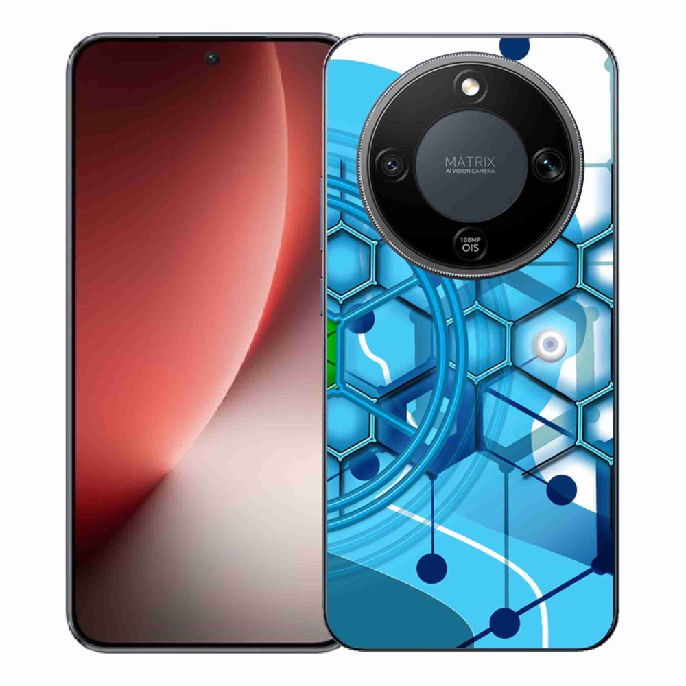 Gél borító mmCase a Honor Magic 8 Lite 5G számára - absztrakt minta 2