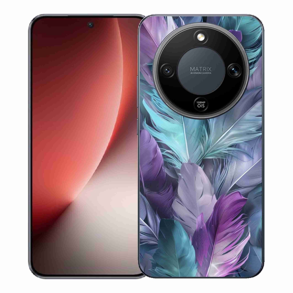 Gél borítás mmCase a Honor Magic 8 Lite 5G számára - színes toll 2