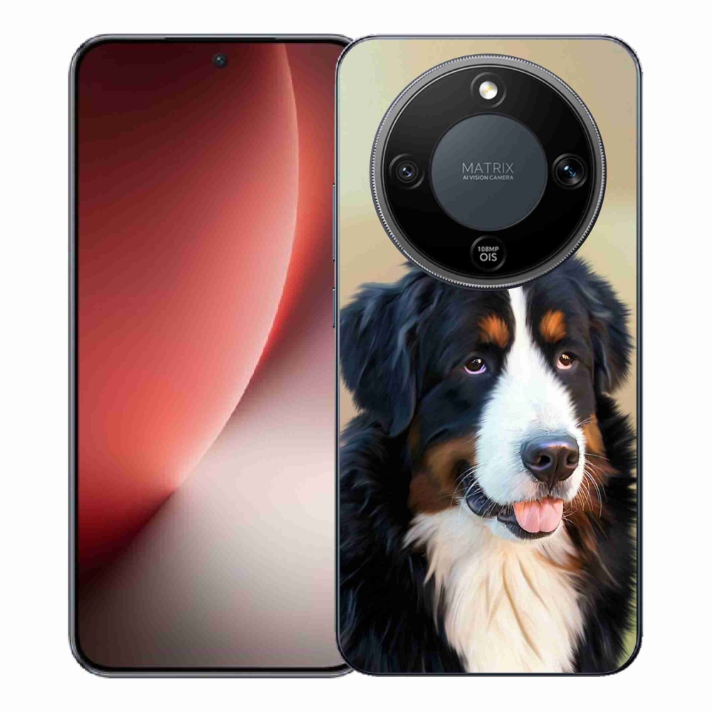 Gél borítás mmCase a Honor Magic 8 Lite 5G készülékhez - Berni hegyi kutya