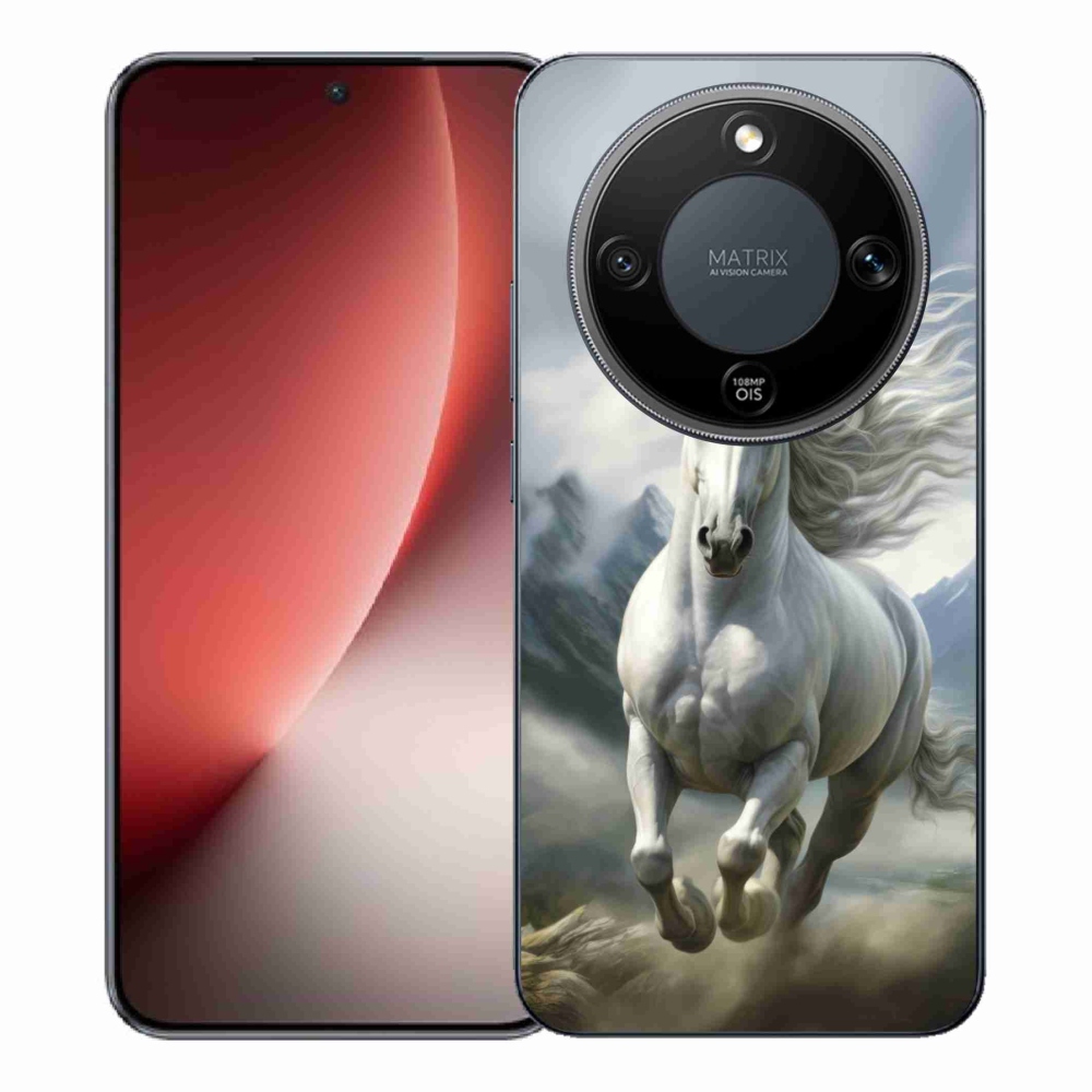 mmCase géltok az Honor Magic 8 Lite 5G-hez – futó fehér ló 3