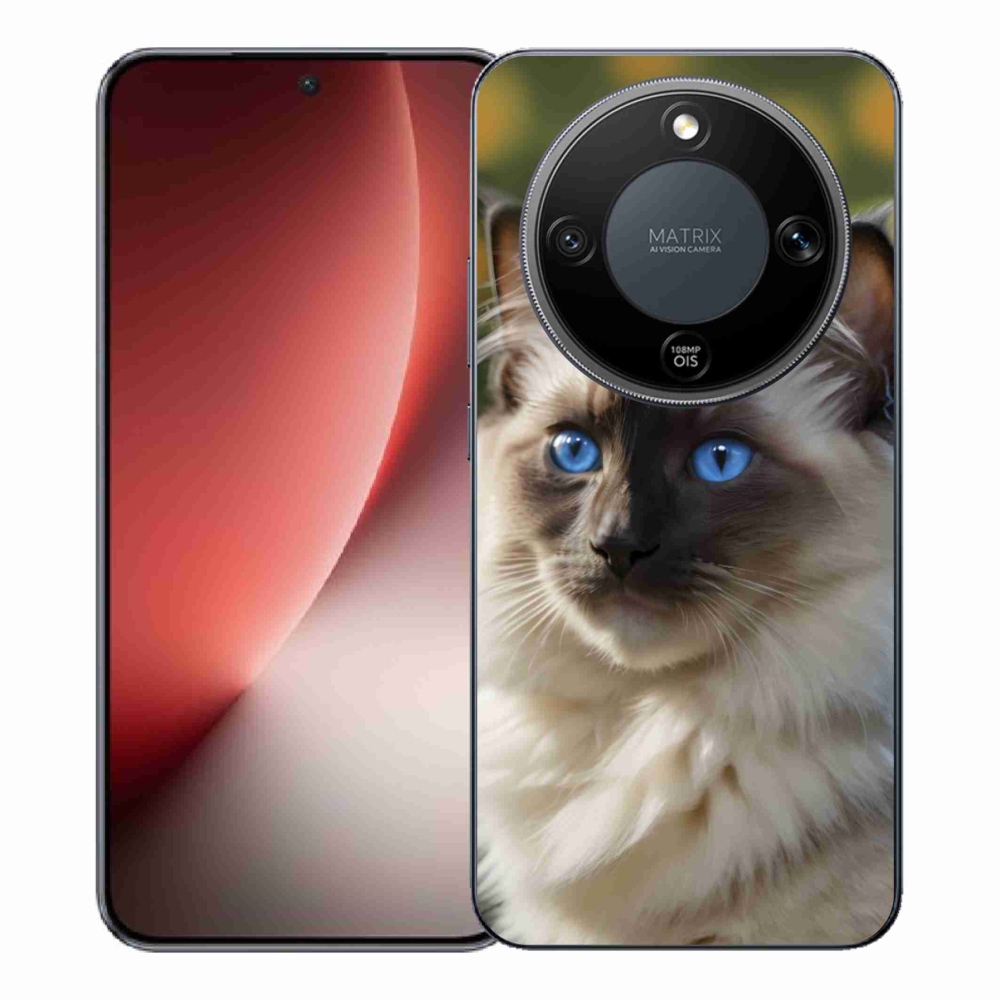 Zselés borítás mmCase a Honor Magic 8 Lite 5G számára - fehér rongybaba