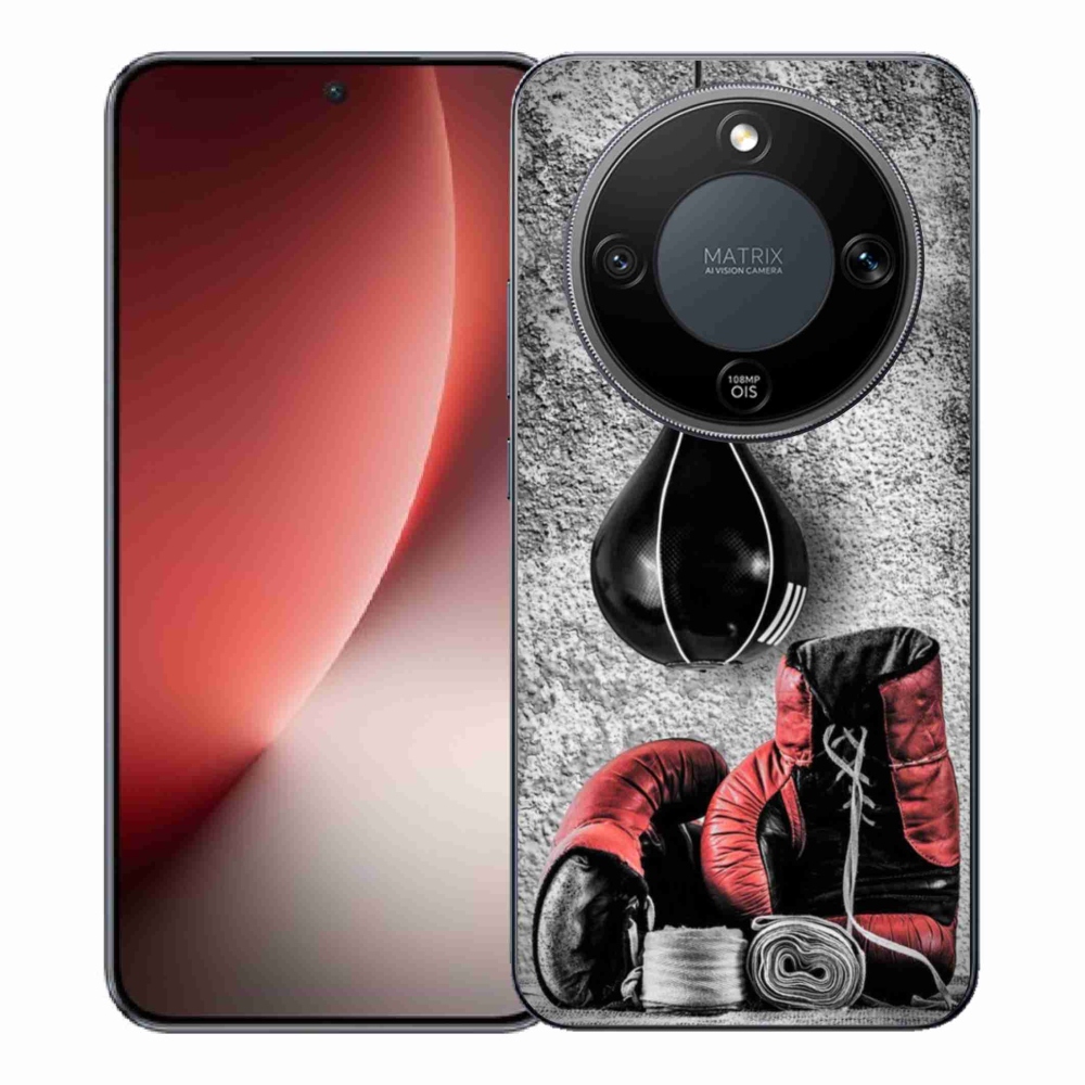 Zselés borítás mmCase a Honor Magic 8 Lite 5G számára - bokszzsák és kesztyűk