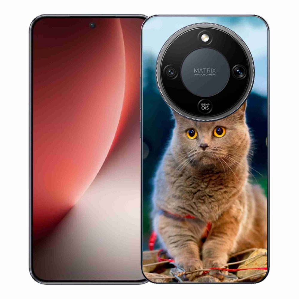 Gél borítás mmCase a Honor Magic 8 Lite 5G készülékhez - brit kék 2