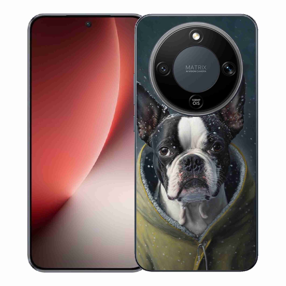 Gél borítás mmCase a Honor Magic 8 Lite 5G számára - bulldog