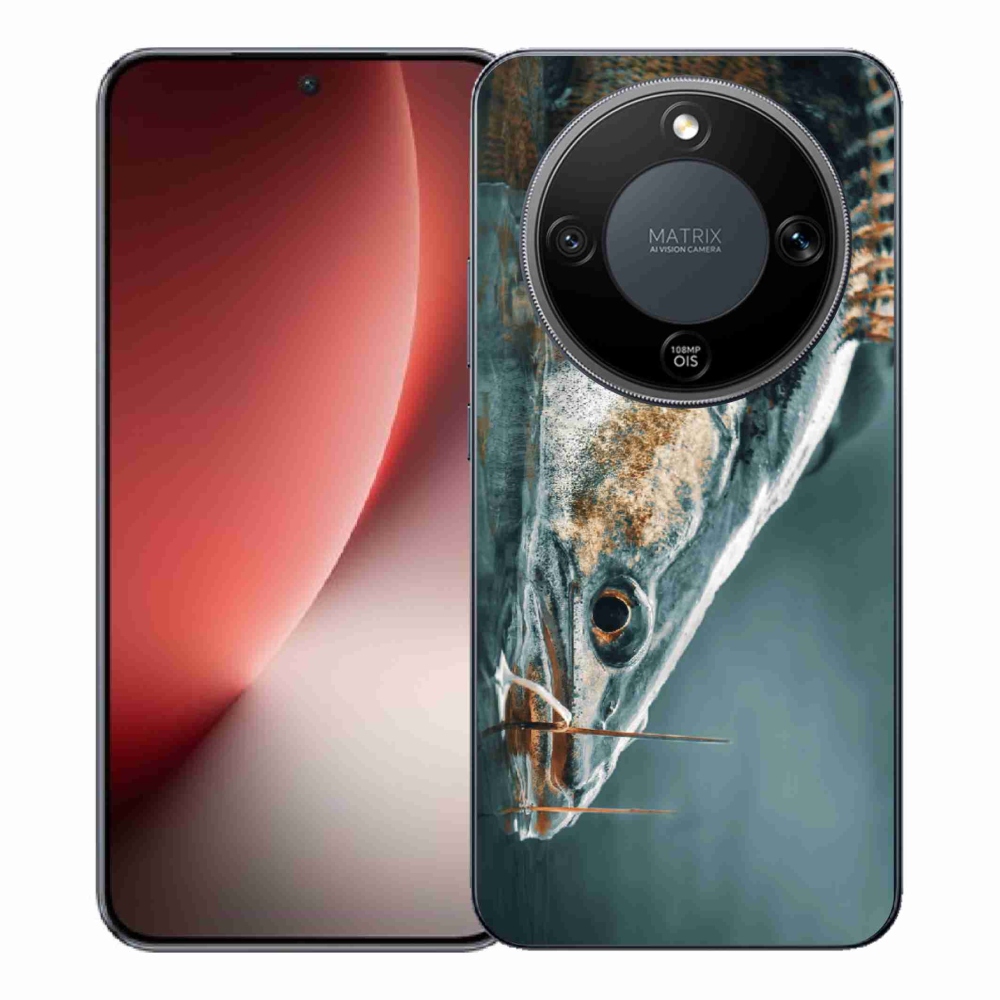 Zselés borítás mmCase a Honor Magic 8 Lite 5G számára - ananász