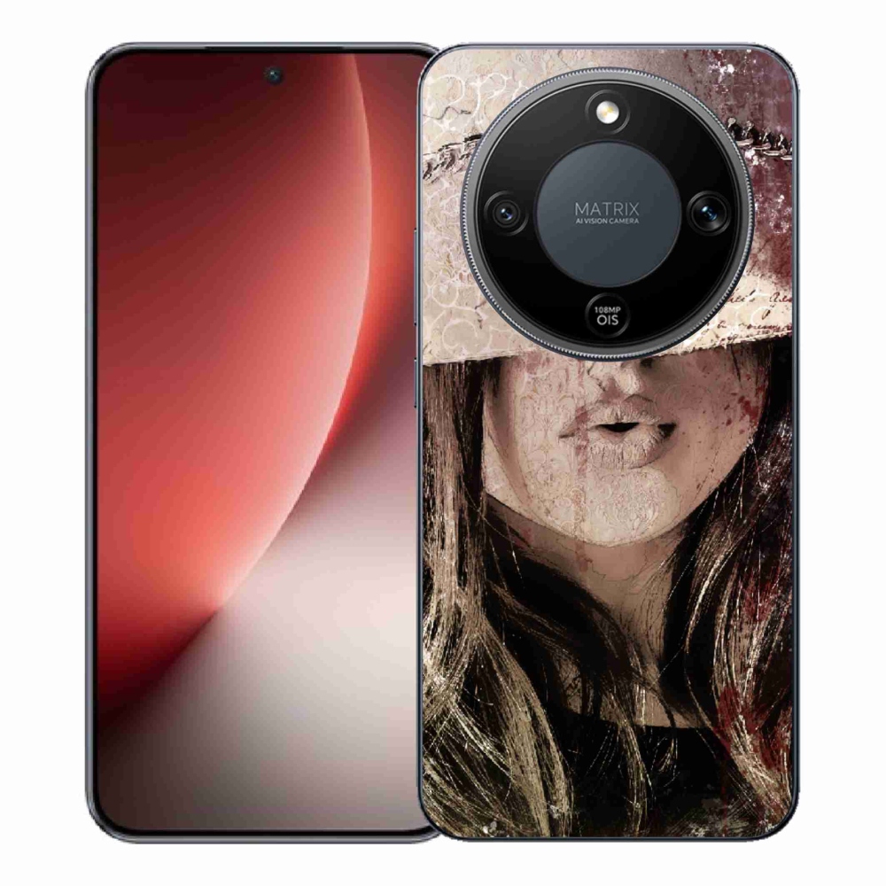 Gél borítás mmCase a Honor Magic 8 Lite 5G-n - lány