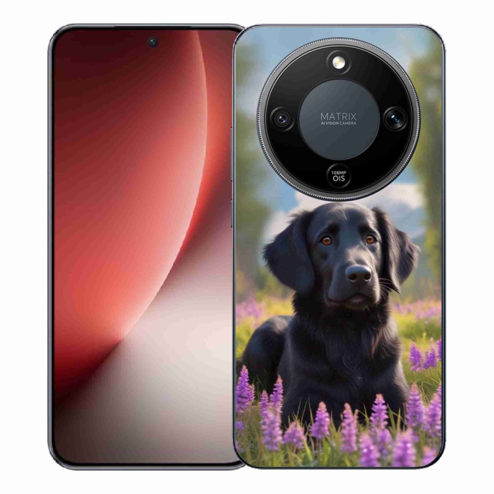 mmCase géltok az Honor Magic 8 Lite 5G-hez – elegáns fekete retriever
