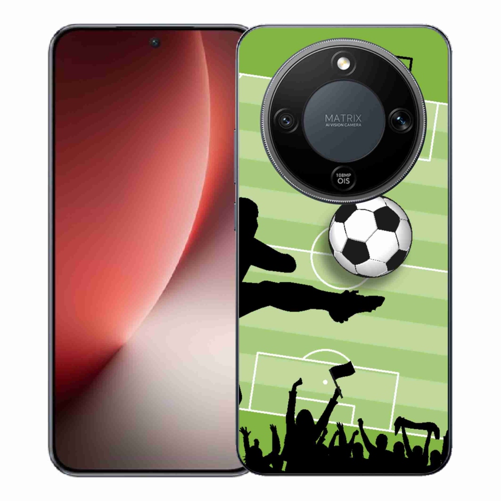 Gél borítás mmCase a Honor Magic 8 Lite 5G számára - futball 3