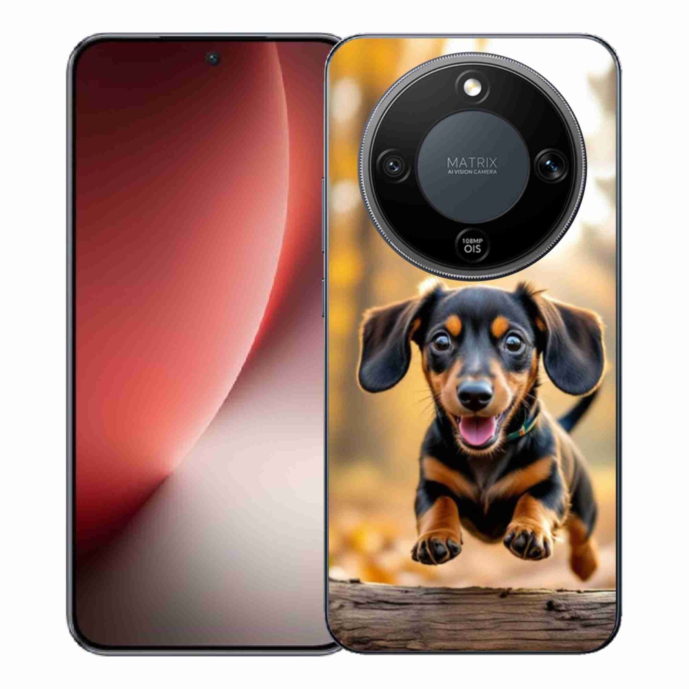 Gél borítás mmCase a Honor Magic 8 Lite 5G készülékhez - borz 2