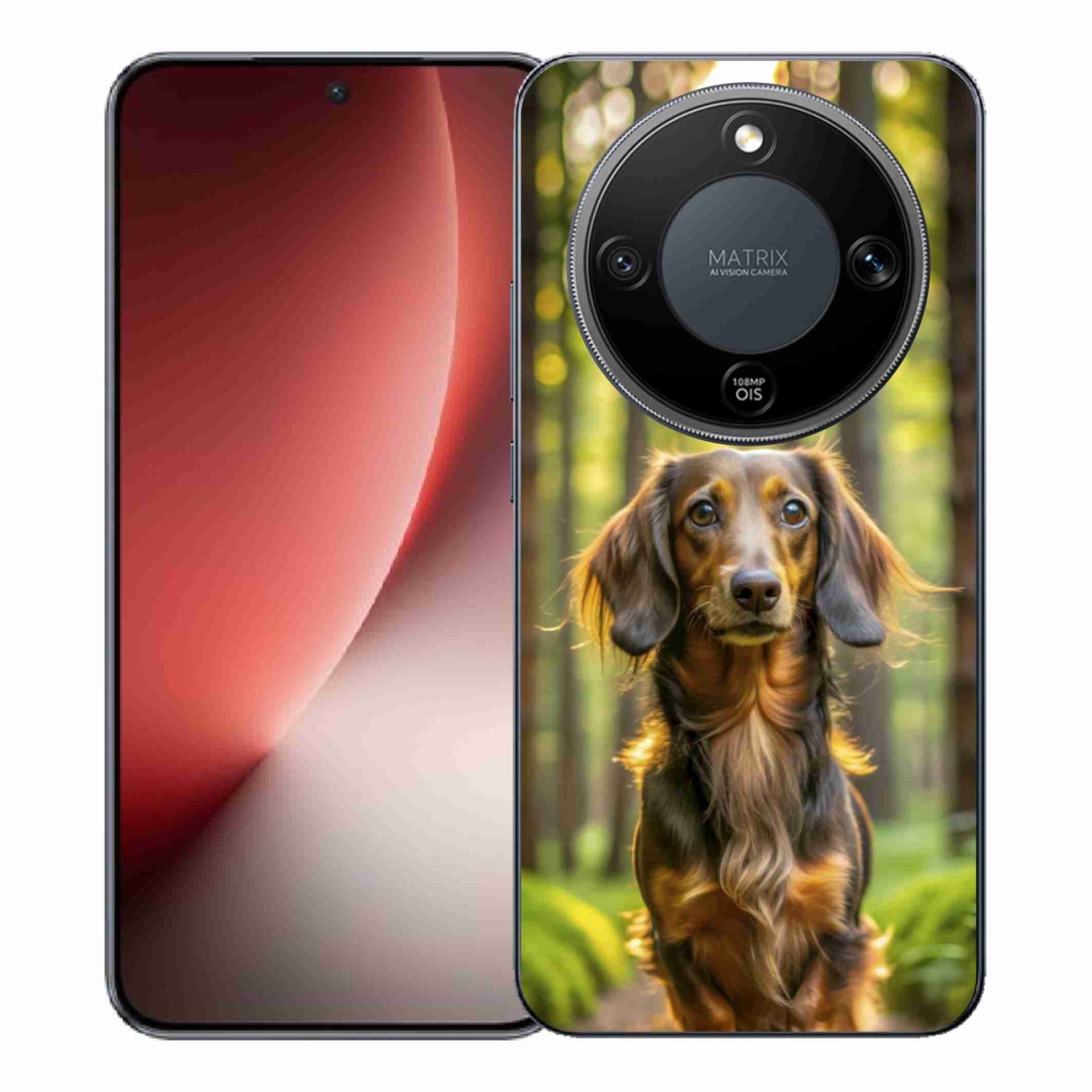 Gél borítás mmCase a Honor Magic 8 Lite 5G számára - borz 4