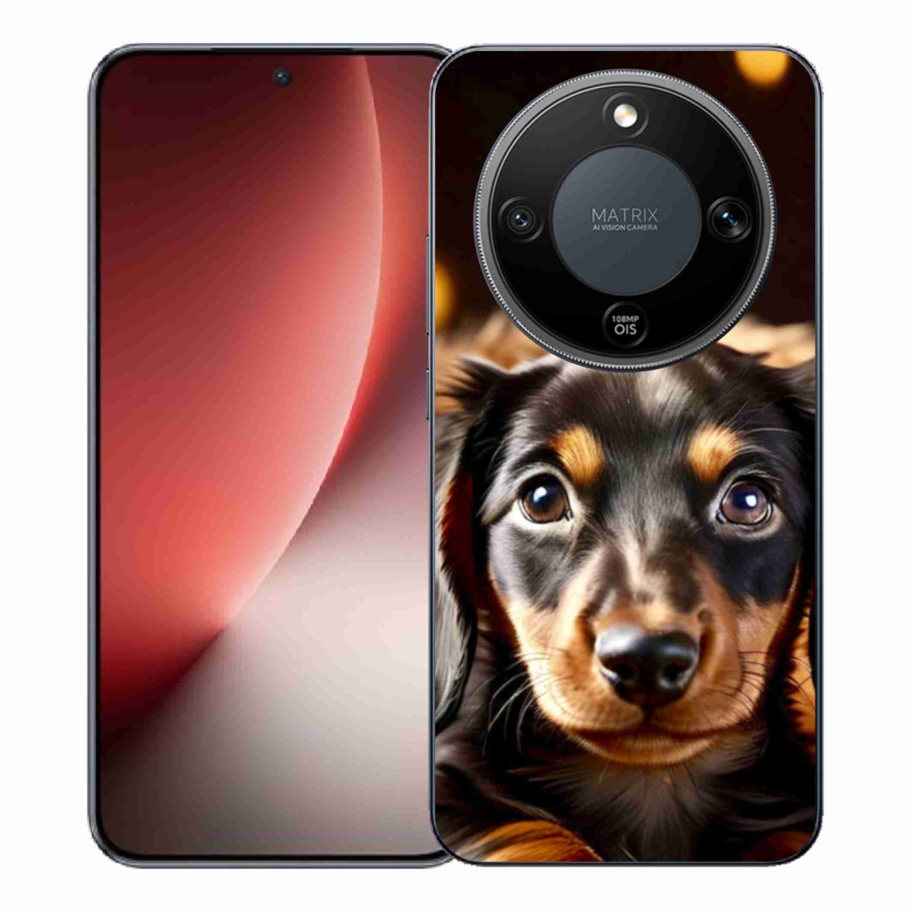 Gél borítás mmCase a Honor Magic 8 Lite 5G készülékhez - tacskó