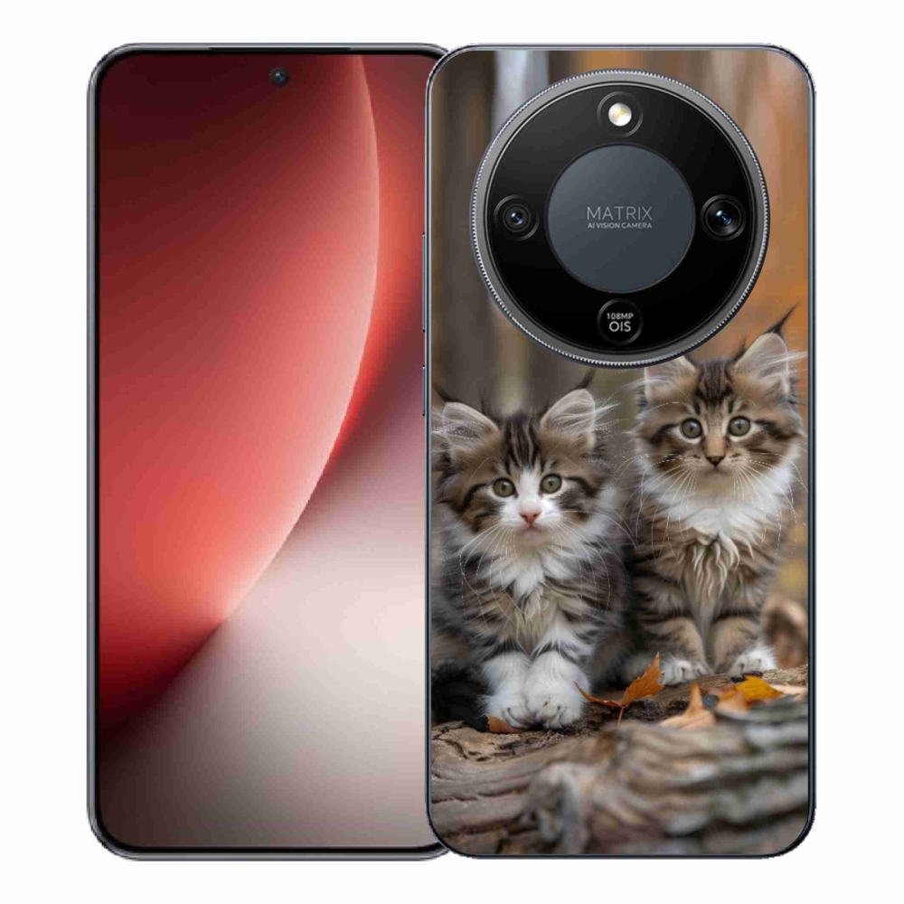 mmCase géltok az Honor Magic 8 Lite 5G-hez – macska-duó 3
