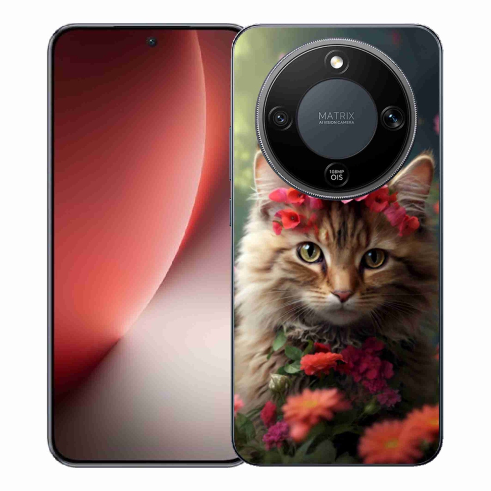 Zselés borítás mmCase a Honor Magic 8 Lite 5G készülékhez - Princess Cat