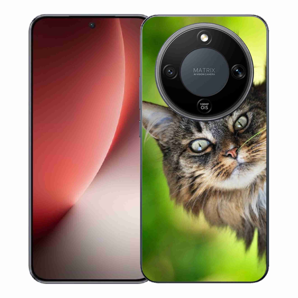 Zselés borítás mmCase a Honor Magic 8 Lite 5G számára - cat 3