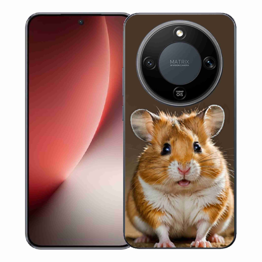 Zselés borítás mmCase a Honor Magic 8 Lite 5G számára - hörcsög