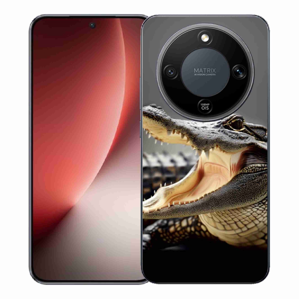 Gél borítás mmCase a Honor Magic 8 Lite 5G készülékhez - krokodil