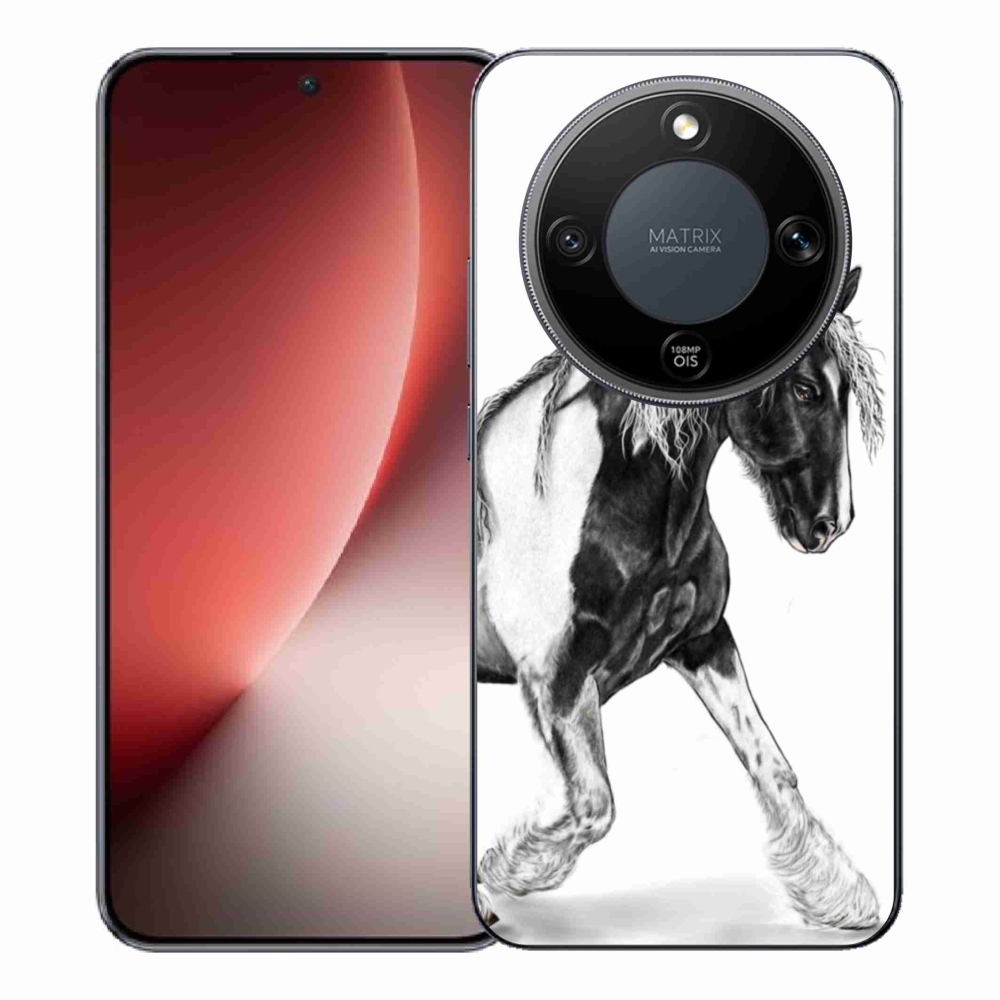 Zselés borítás mmCase a Honor Magic 8 Lite 5G számára - ló