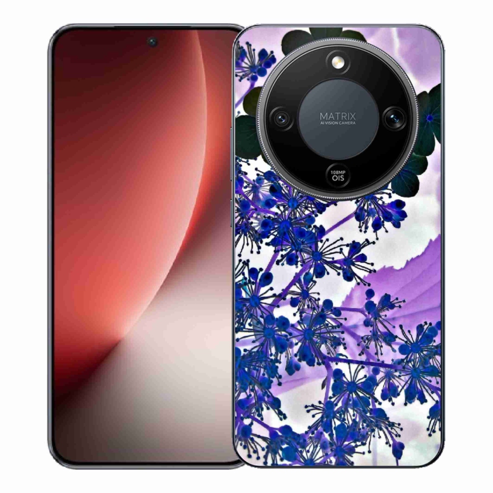 Zselés borítás mmCase a Honor Magic 8 Lite 5G számára - hortenzia virág