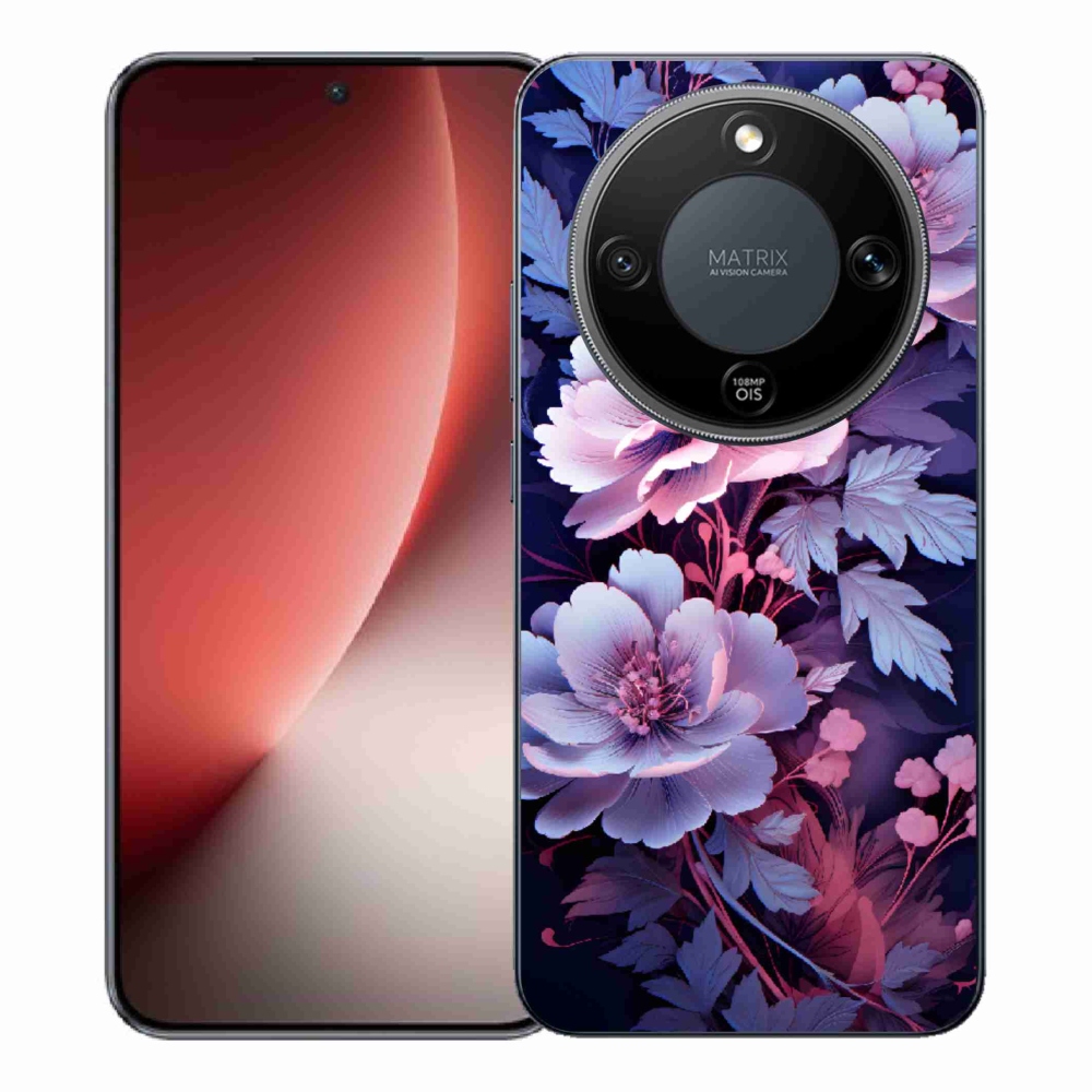 Gél borító mmCase a Honor Magic 8 Lite 5G számára - virágok 11