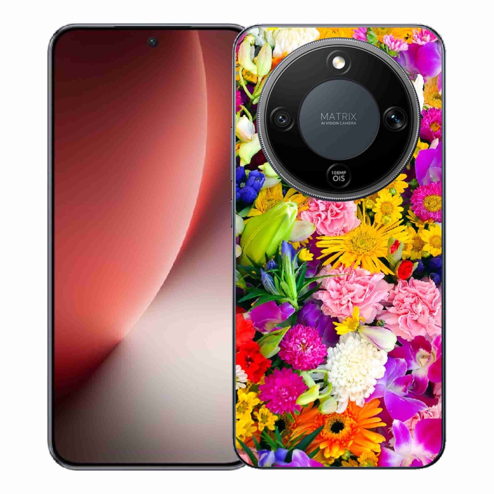 Gél borítás mmCase a Honor Magic 8 Lite 5G számára - virág 12