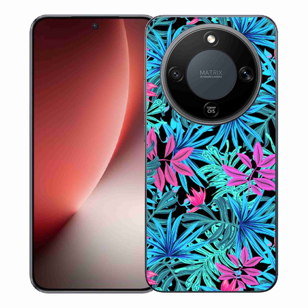 Zselés borítás mmCase a Honor Magic 8 Lite 5G számára - virágok 3